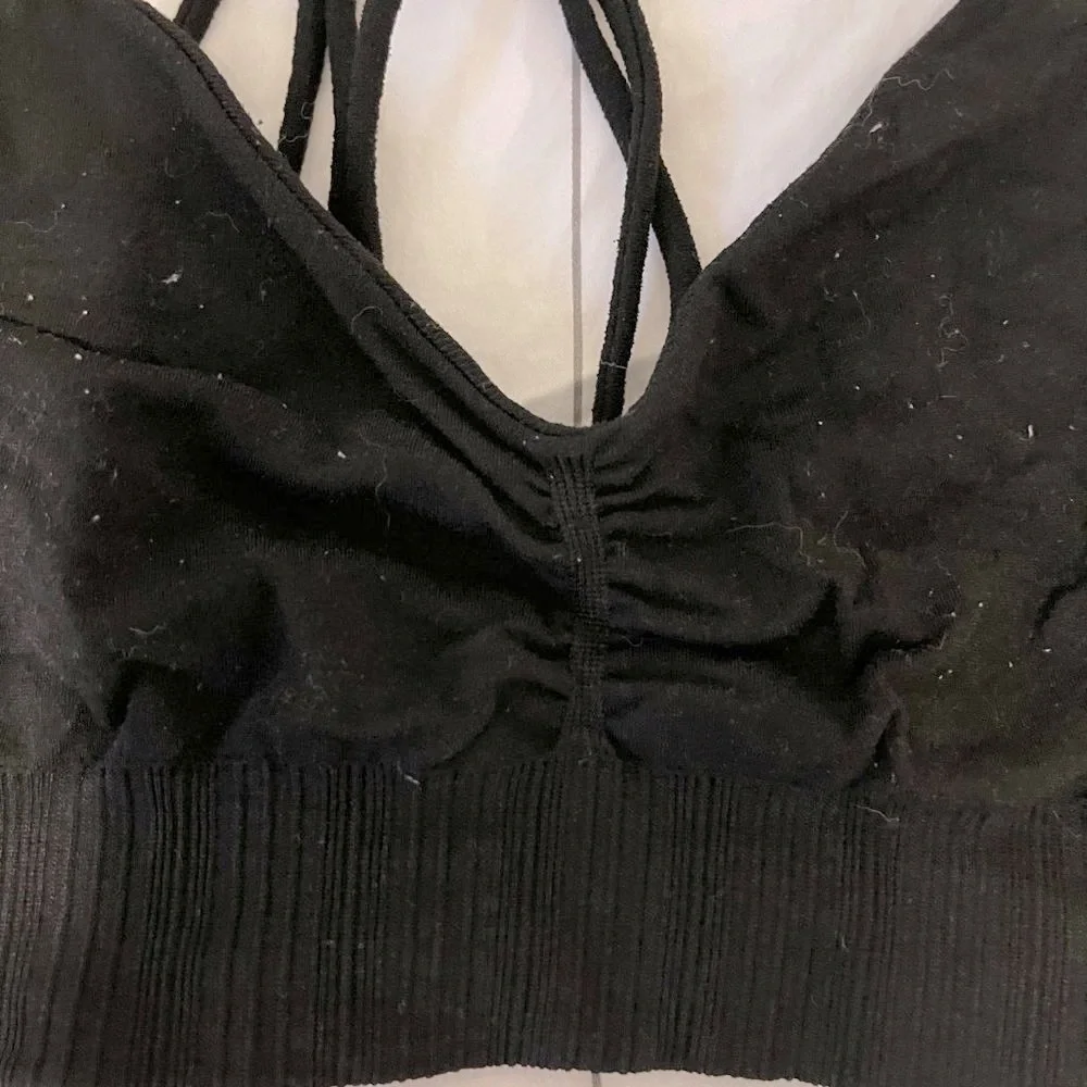 Athleta Light Support Strappy Bra Medium - Picture 2 of 4